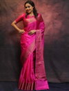 SF 698 Organic Banarasi Lichi Silk Party Wear Sarees Wholesale Market In Surat